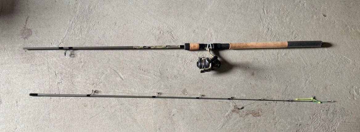 Feederhengel Mitchell Tanager Camo, Ophalen, Zo goed als nieuw, Werphengel