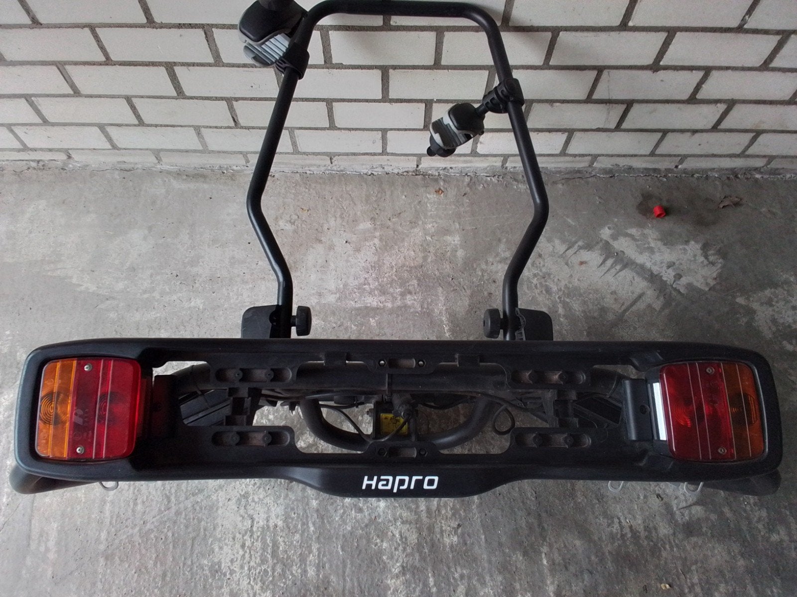 Hapro fietsenrek voor trekhaak, Ophalen, Zo goed als nieuw, Trekhaakdrager