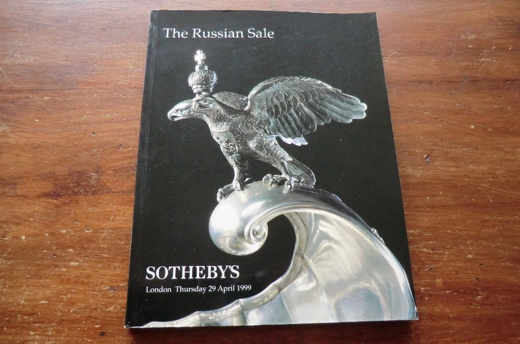boek- The Russian Sale - Sotheby's / Russische schilderkunst, Ophalen of Verzenden, Gelezen, Schilder- en Tekenkunst