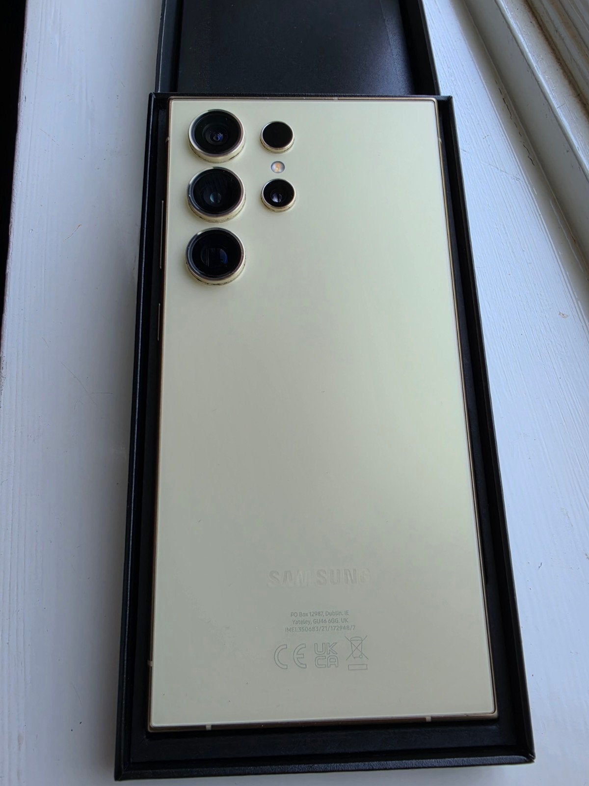 Samsung Galaxy S24 Ultra 256GB (batterij 100% + Spigen hoes), Telecommunicatie, Mobiele telefoons | Samsung, Overige modellen