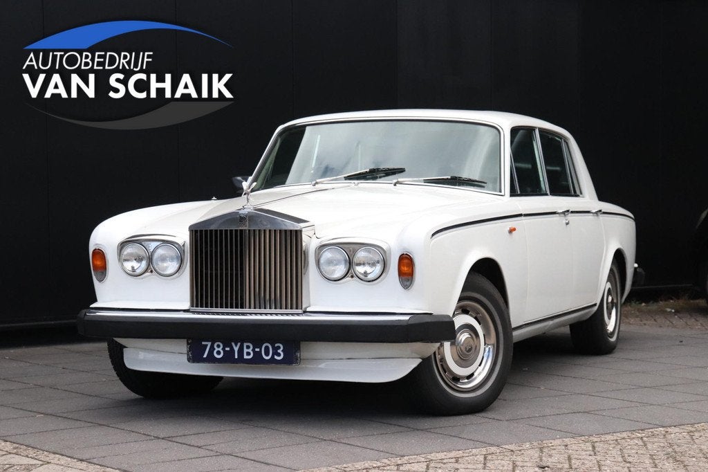 Rolls-Royce Silver Shadow 6.8 Saloon type ll RHD, Auto's, Oldtimers, Bedrijf, Te koop, Rolls-Royce, Benzine, Sedan, Automaat, Geïmporteerd