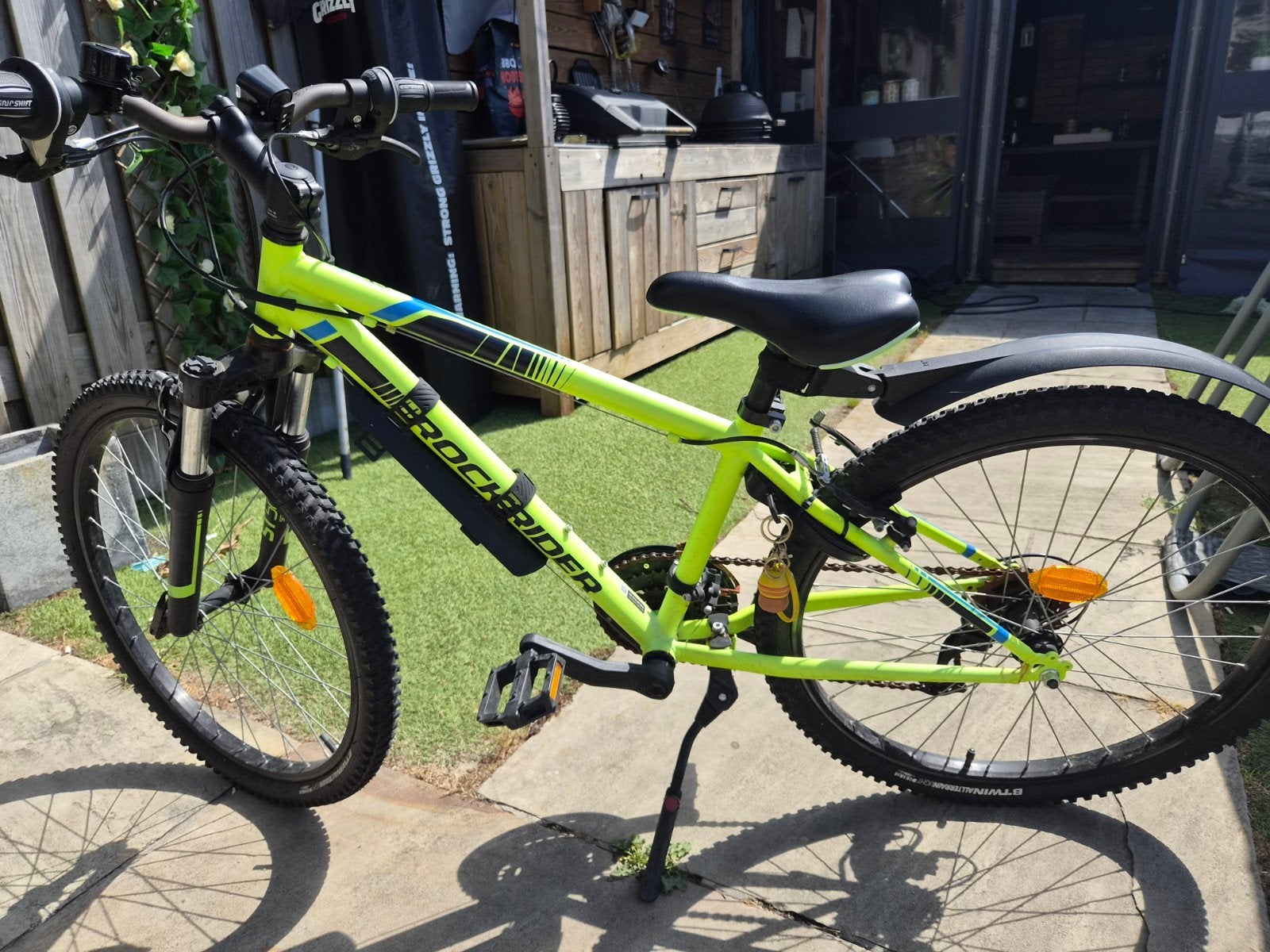 Kinderfiets Rockrider 24 inch, Ophalen, Gebruikt, Staal, 24 inch of meer