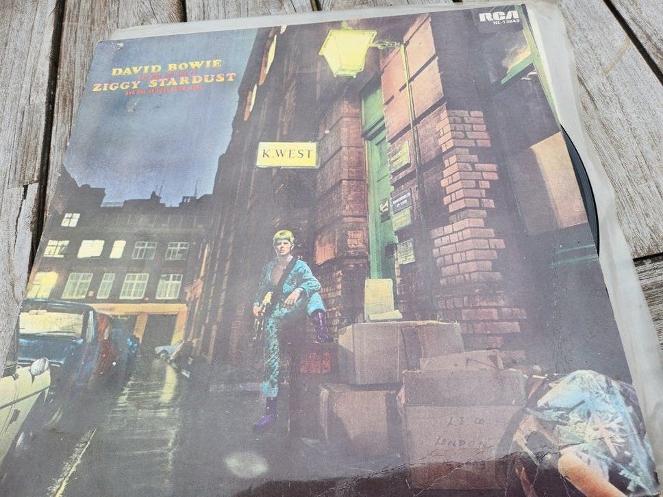 David Bowie - The Rise and Fall of Ziggy Stardust LP, LP, Rock, Gebruikt, Ophalen of Verzenden