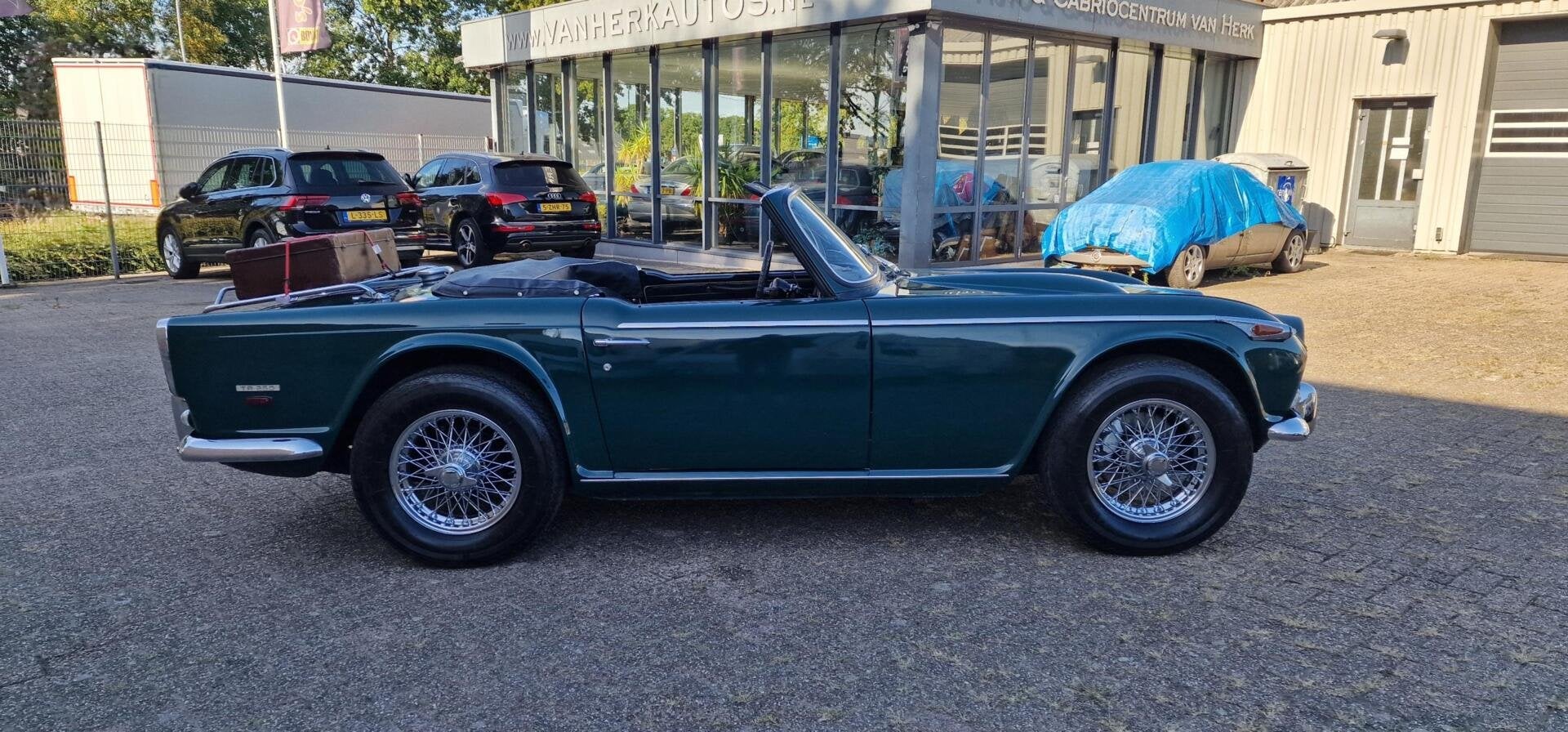 Triumph TR5 / TR250 Soft Top/OVERDRIVE/CHROOM SPAAKWIELEN, foto 8