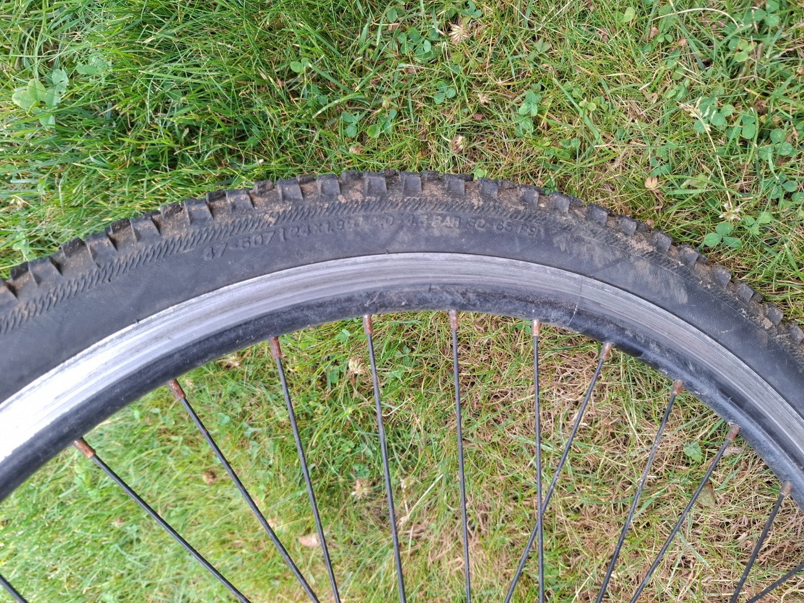 Mountainbike kind, Ophalen, Mountainbike