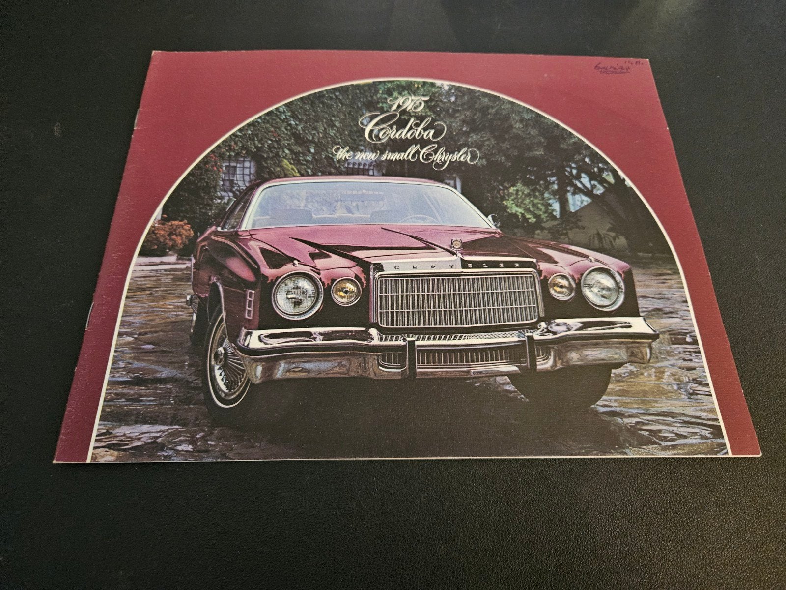 Brochure Chrysler Cordoba 1975 USA, Ophalen of Verzenden, Zo goed als nieuw, Overige merken