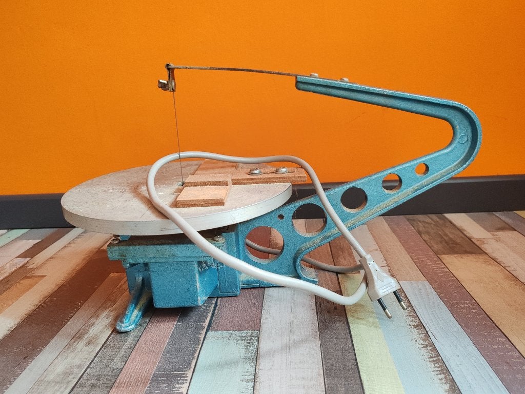 Aeropiccola Figuurzaagmachine - Vintage en Functioneel, Ophalen of Verzenden, Zo goed als nieuw, Aeropiccola, 30 tot 70 mm