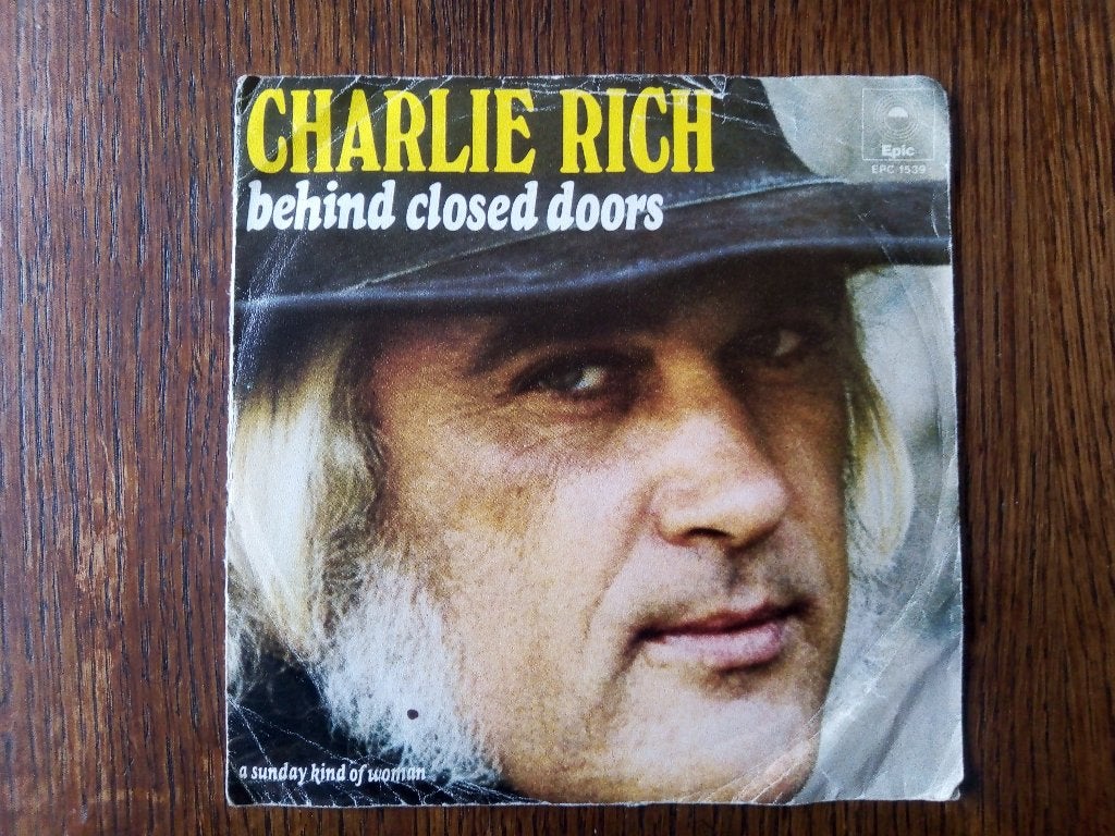 original single- chaly rich-behind closed doors *1973*, Gebruikt, Fotohoes, 7 inch, Ophalen of Verzenden