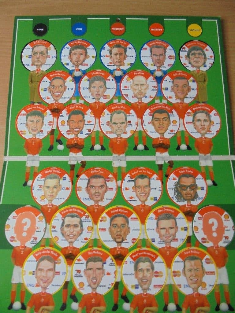 Het Nederlands elftal spel, Verzamelen, Supermarktacties, Albert Heijn, Ophalen of Verzenden
