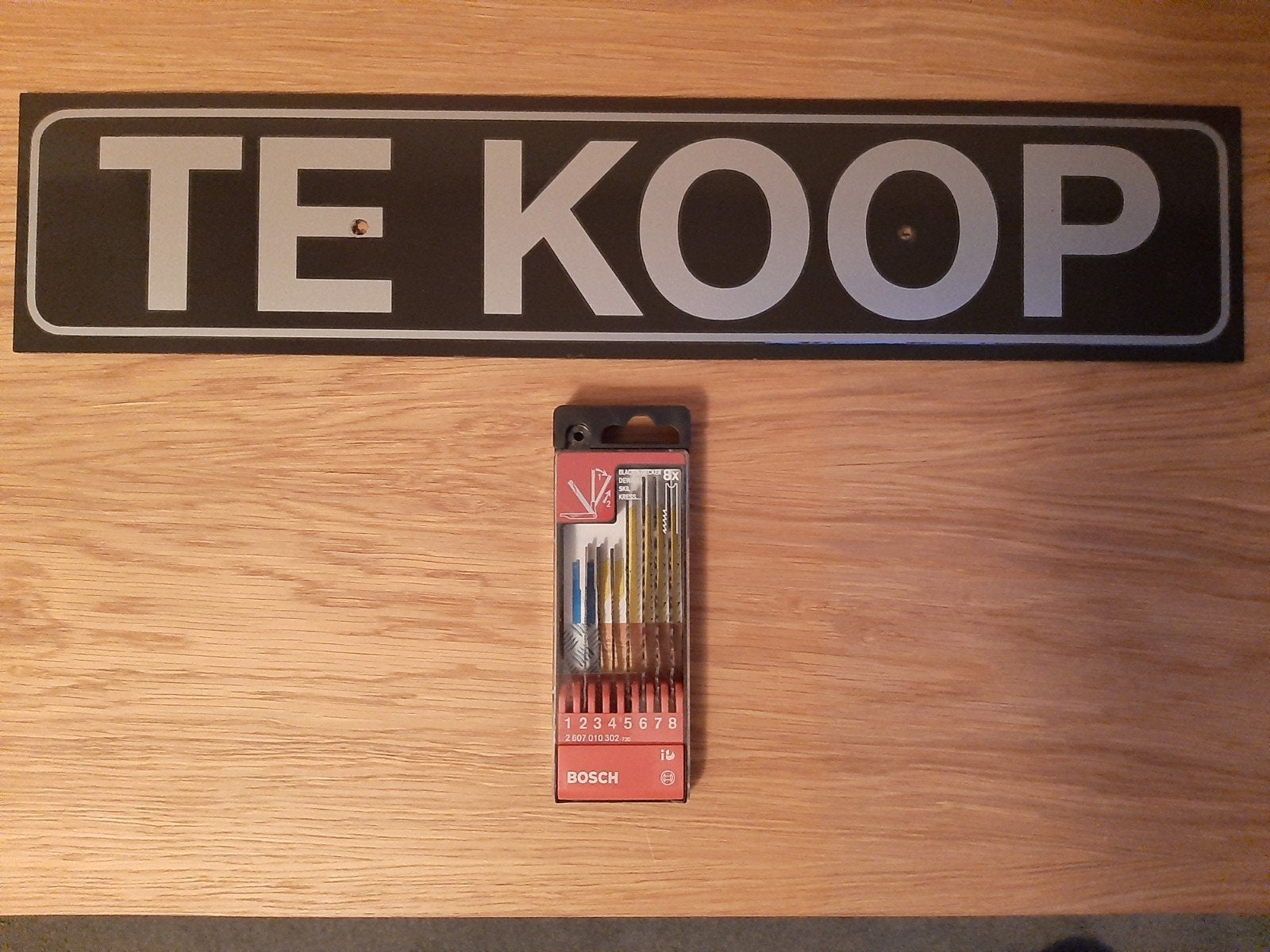 Casette decoupeerzaagjes hout aluminium pvc., Ophalen, Gebruikt