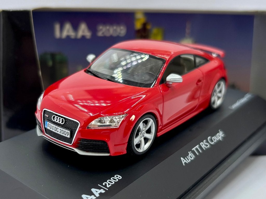 1:43  Audi TT RS COUPE - IAA 2009 , Ophalen of Verzenden, Zo goed als nieuw, Auto, Schuco
