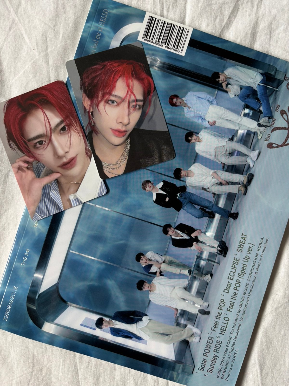 Kpop Zb1 Zerobaseone You had me at Hello album, Ophalen of Verzenden, Zo goed als nieuw, Cd of Plaat