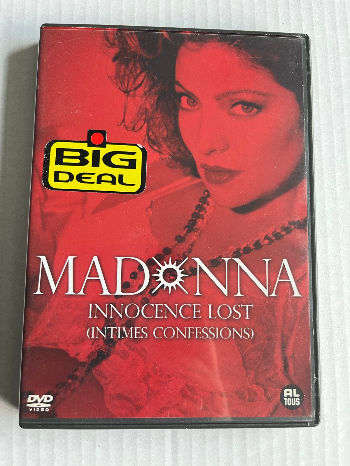 Madonna - Innocence Lost (Intimes Confessions) DVD, Alle leeftijden, Nederlands, Ophalen of Verzenden, Gebruikt