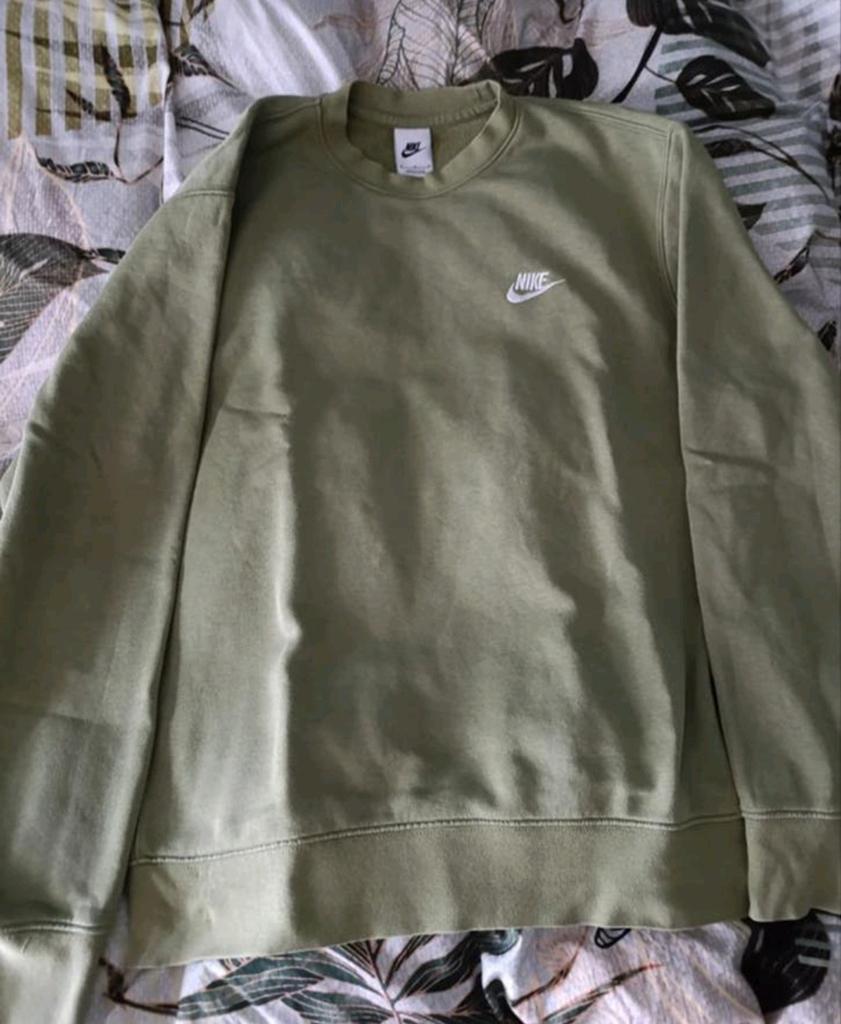 Nike trui sweater groen maat M, Maat 38/40 (M), Nike, Nieuw, Ophalen of Verzenden