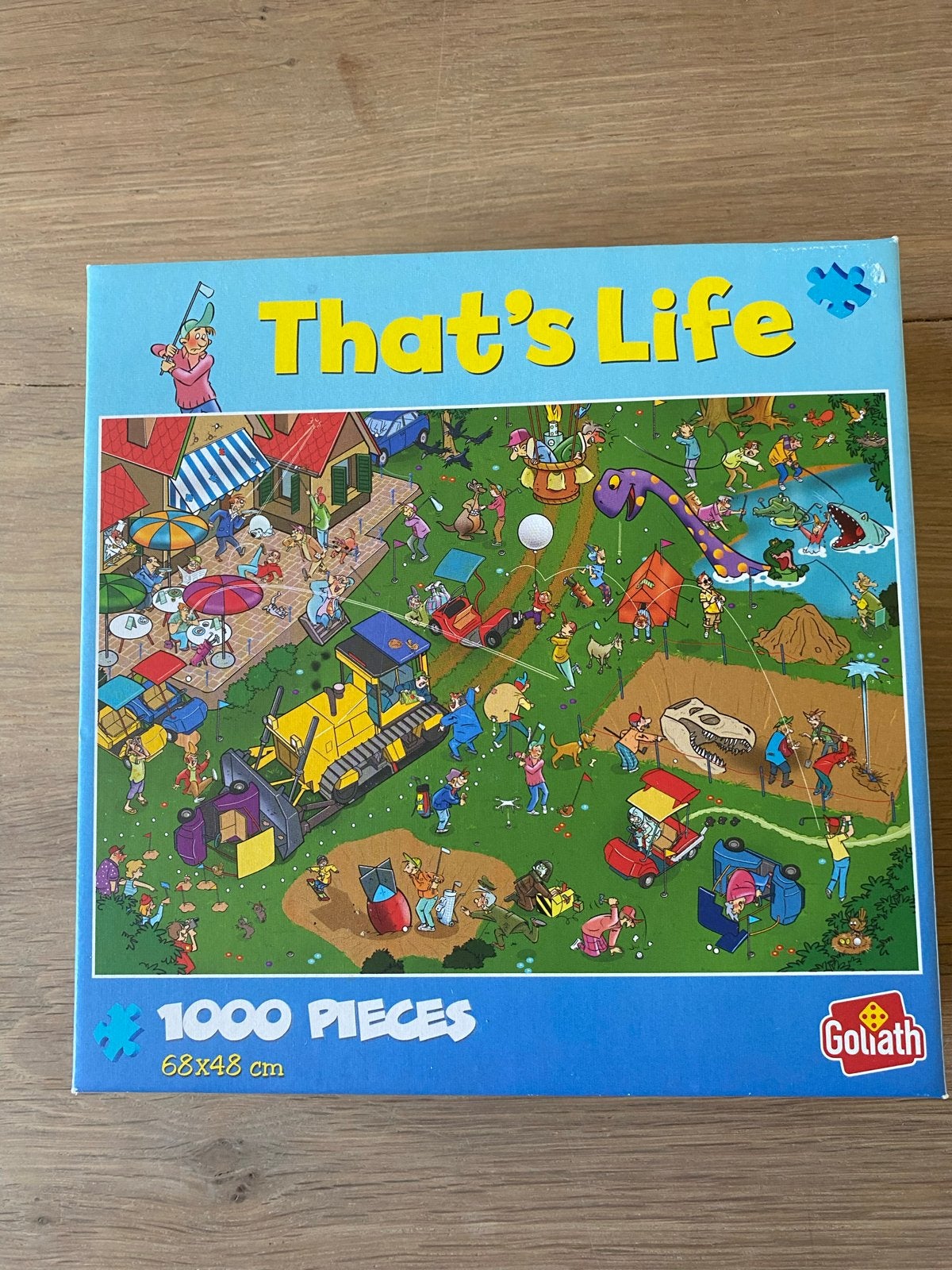 Goliath That's Life Legpuzzel 1000 stukjes - 371388, Hobby en Vrije tijd, Ophalen of Verzenden, 500 t/m 1500 stukjes, Nieuw, Legpuzzel