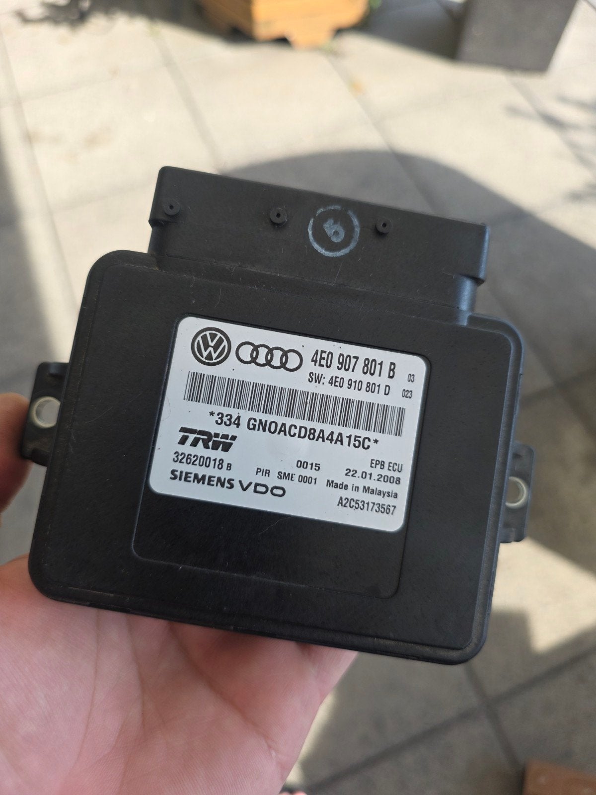 Audi A8 S8 4E D3 Remen modul, Ophalen of Verzenden