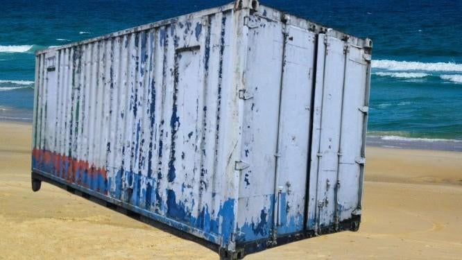 oud ijzer te koop container, Doe-het-zelf en Verbouw, Metalen, Gebruikt, IJzer, Ophalen
