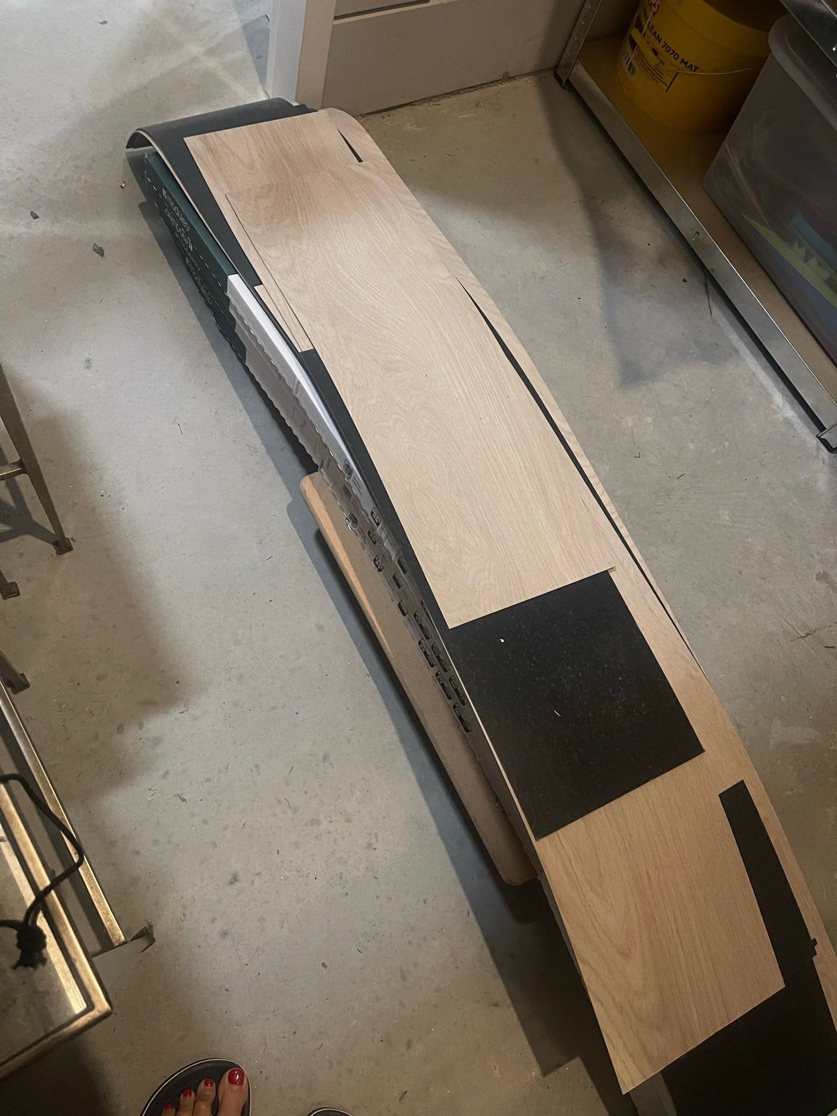Moduelo PVC Laurel Oak 51229 lange planken - 16m² nieuw, Ophalen, Bruin, Nieuw, Vinyl