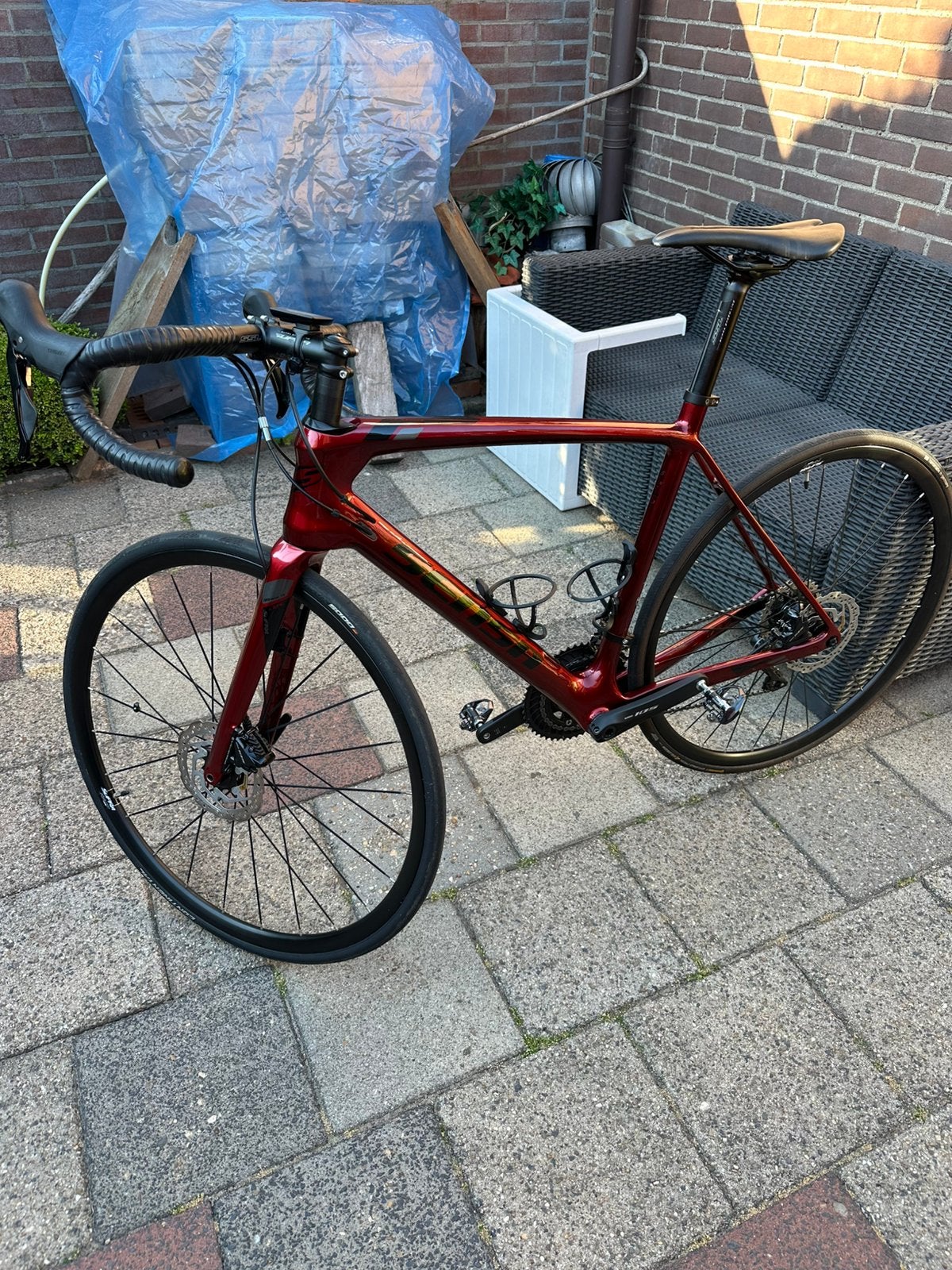 Sensa Giulia g3, Carbon, Zo goed als nieuw, Meer dan 20 versnellingen, 53 tot 57 cm