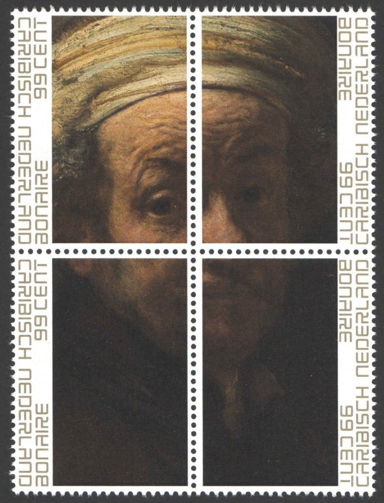 Caribisch Nederland Schilderij Rembrandt postfris 2021, Ophalen of Verzenden, Postfris