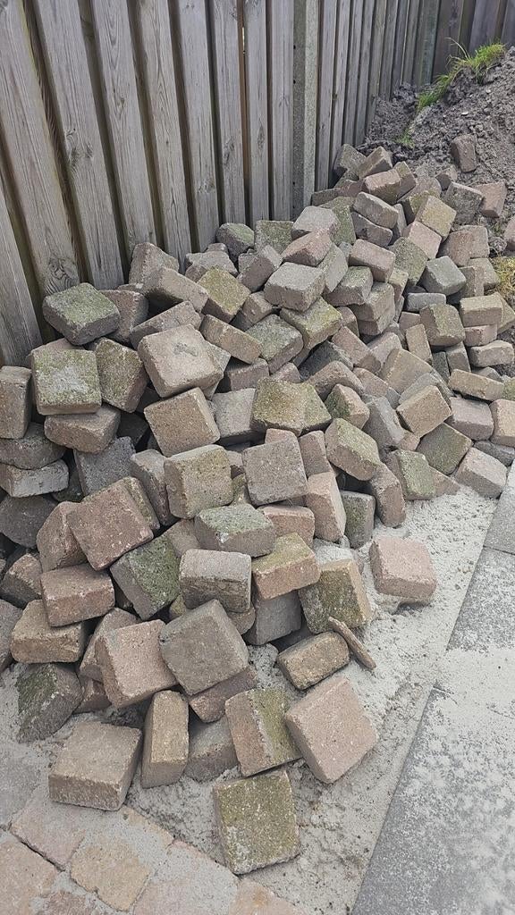 Gebruikte klinkers voor tuin of oprit, Ophalen of Verzenden, Beton, 10 m² of meer, Klinkers