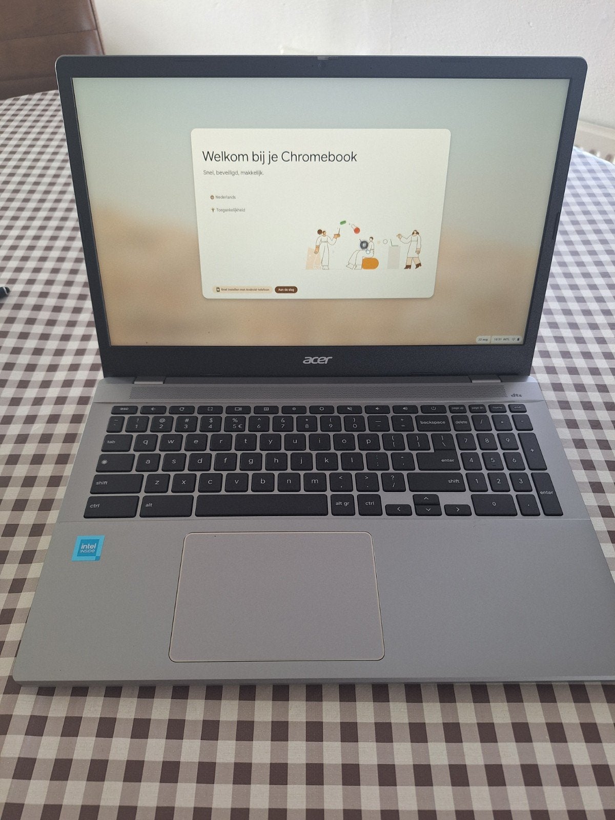 Acer Chromebook 315 in zeer goede staat  inclusief oplader, Computers en Software, Chromebooks, Ophalen, 4 GB of minder, 15 inch