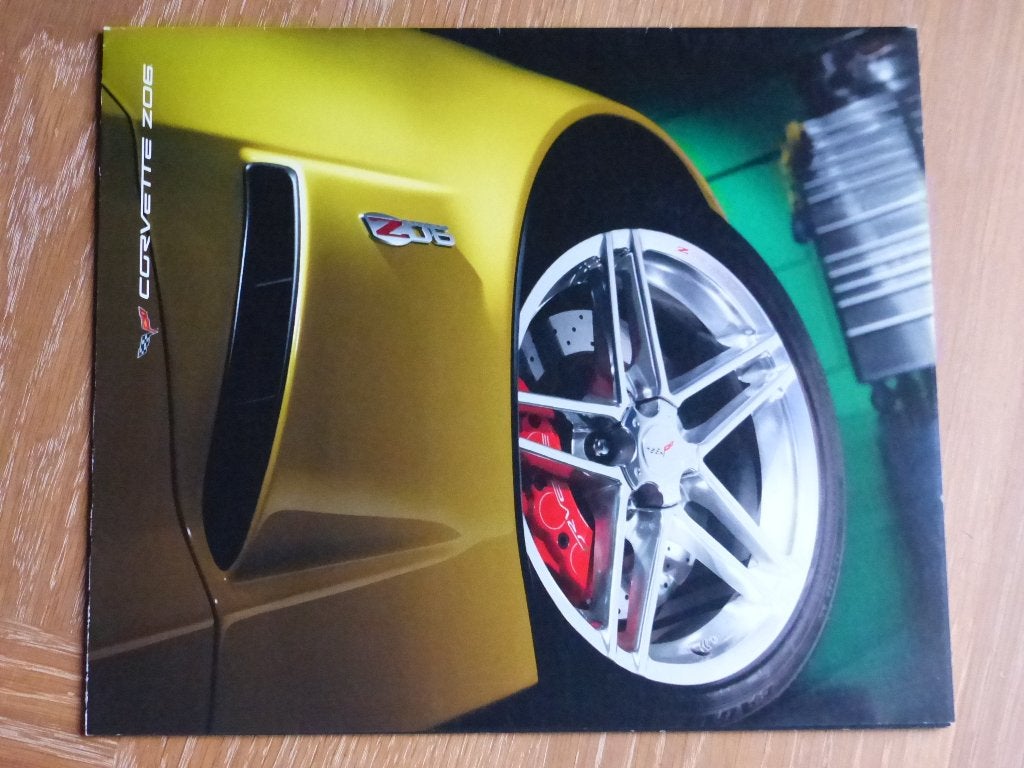 Corvette ZO6 2006 brochure  USA, Verzenden, Nieuw, Overige merken