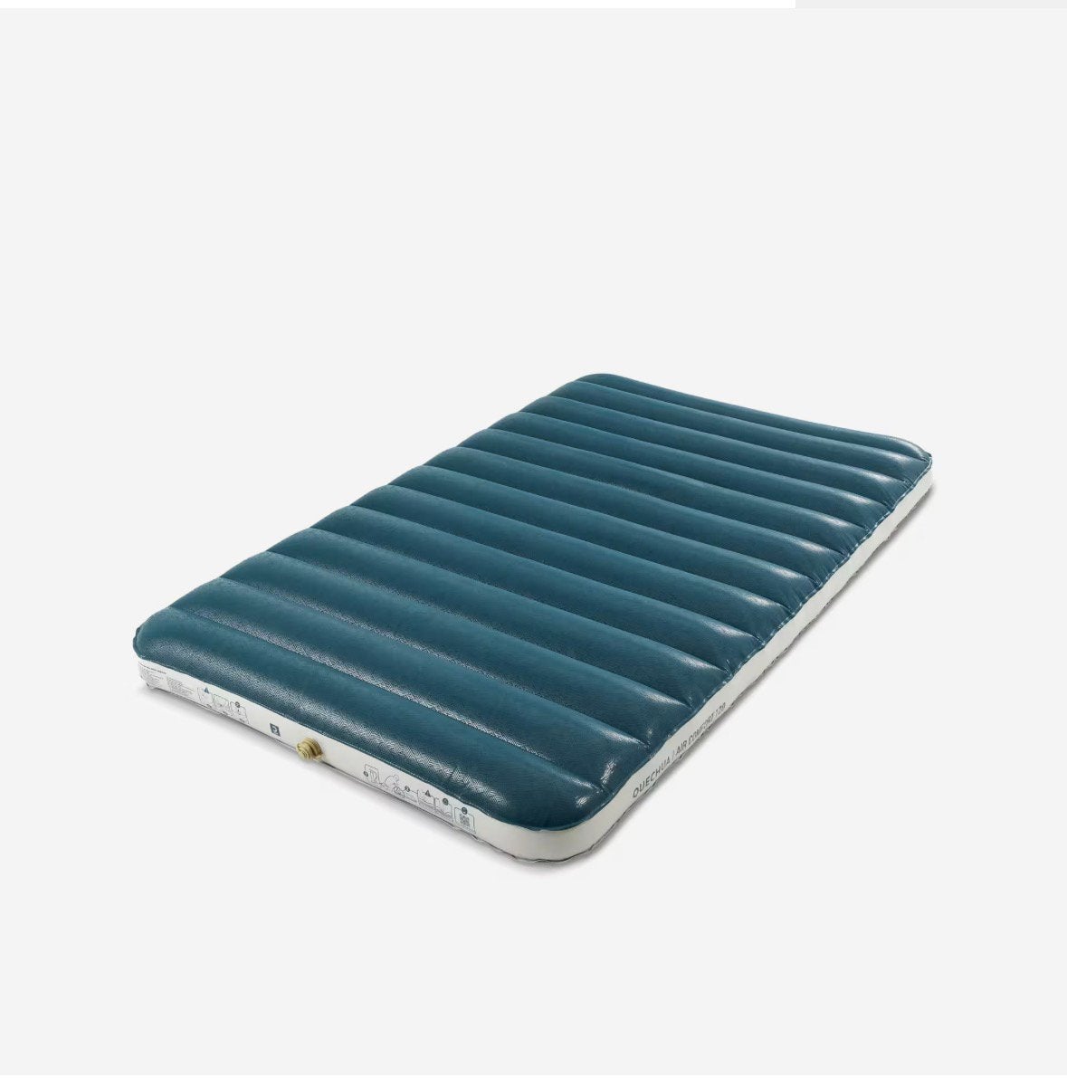 Quechua Luchtbed Decathlon 200x120cm, Caravans en Kamperen, Luchtbedden, Ophalen of Verzenden, Zo goed als nieuw, 2-persoons