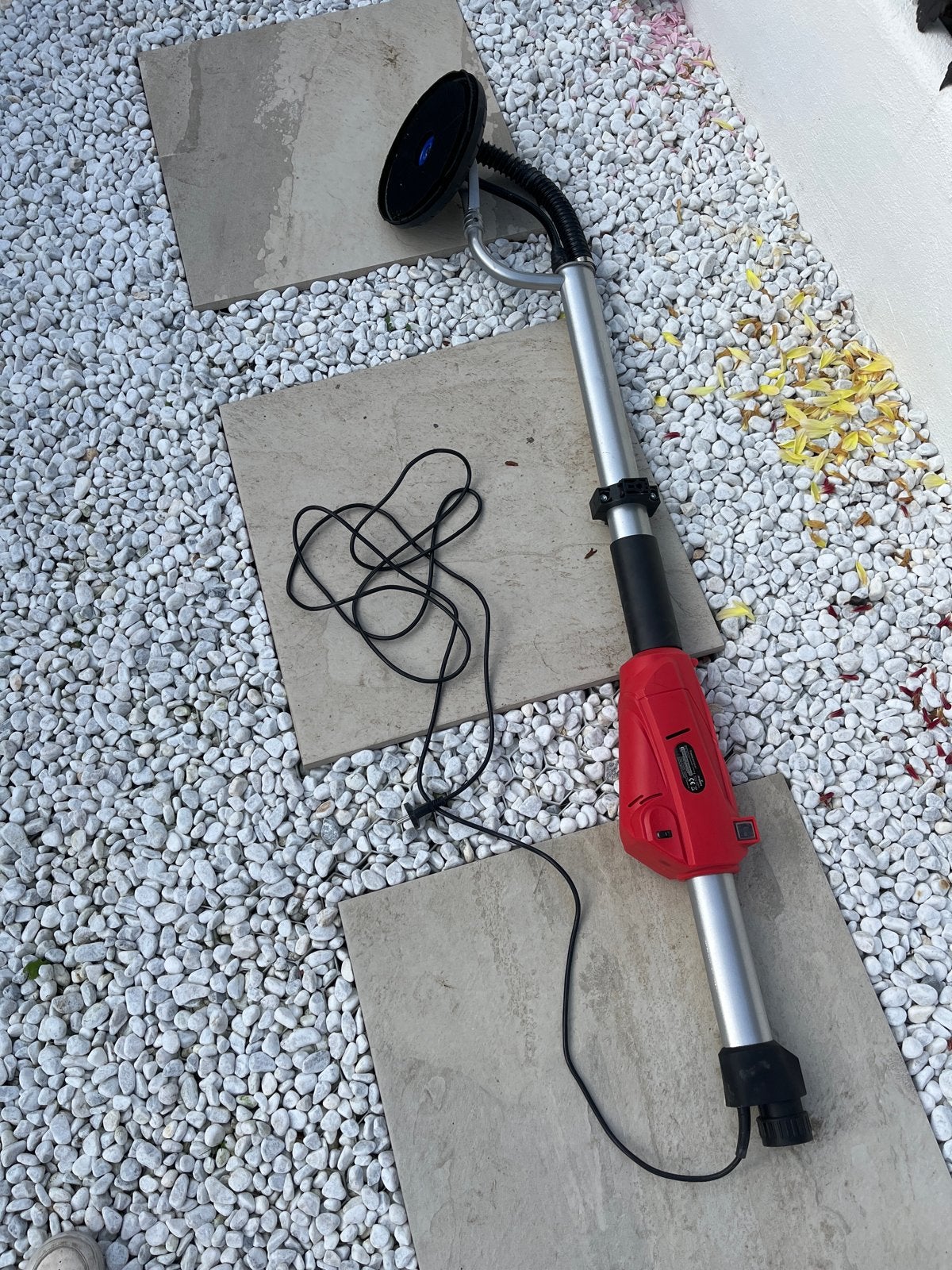 Timbertech Langnek Giraffe Schuurmachine - 5 standen, Ophalen, Gebruikt, Minder dan 600 watt, Overige typen