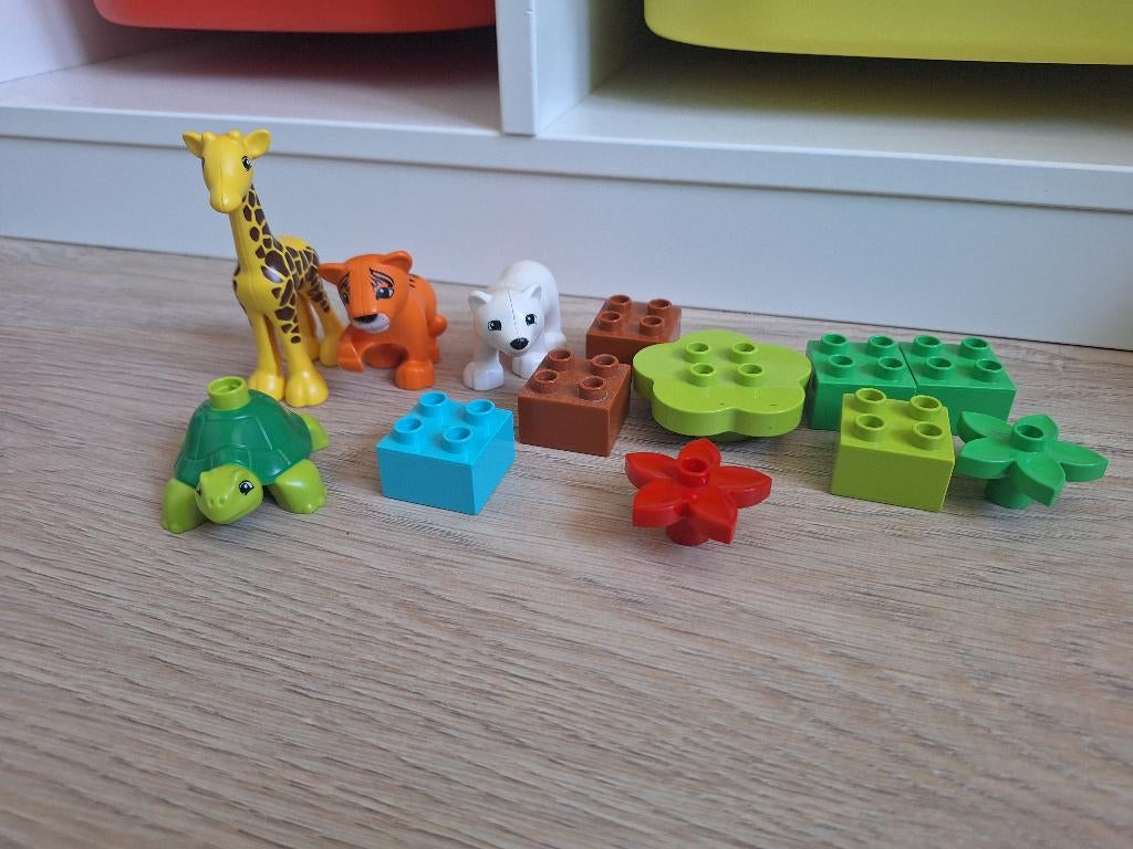 Duplo- 10801 Jonge dieren, Ophalen, Gebruikt, Overige thema's, Compleet