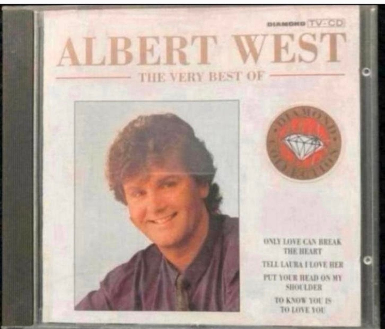 Albert West The very best of Diamond Collection Cd, Ophalen of Verzenden, Gebruikt
