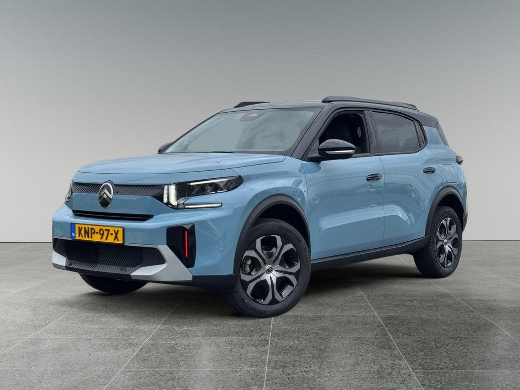 Citroën C3 Aircross 1.2 Hybrid 145pk Plus 7p. | APPLE CARPL, Auto's, Citroën, Automaat, 145 pk, Gebruikt, 1199 cc