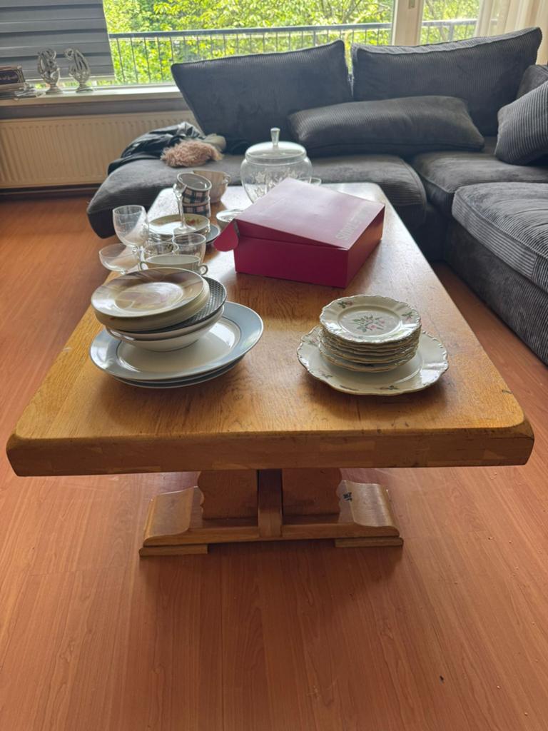 Salontafel gratis afhaal, Huis en Inrichting, Tafels | Salontafels, 100 tot 150 cm, Zo goed als nieuw, Minder dan 50 cm, Rechthoekig