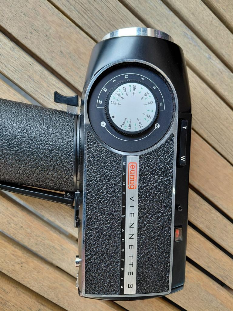 Euimig Viennette 3 oude filmcamera, Audio, Tv en Foto, Videocamera's Analoog, Ophalen, 8mm