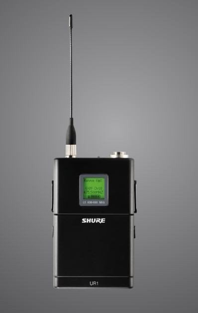 Shure UR beltpack zenders frequenties K4E 606 - 666, Gebruikt, Shure, Overige typen, Ophalen of Verzenden