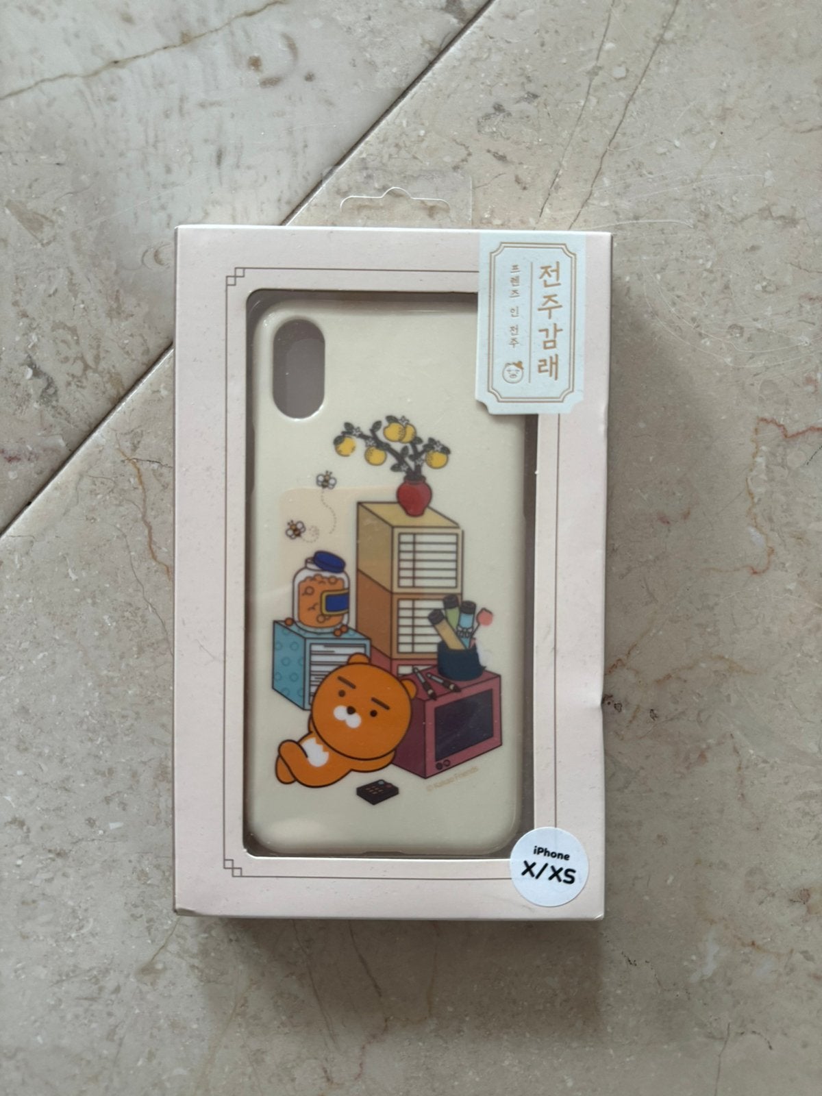 Iphone X/XS hoes - Kakao Friends Ryan, Telecommunicatie, Mobiele telefoons | Hoesjes en Frontjes | Apple iPhone, Nieuw, Hoesje of Tasje