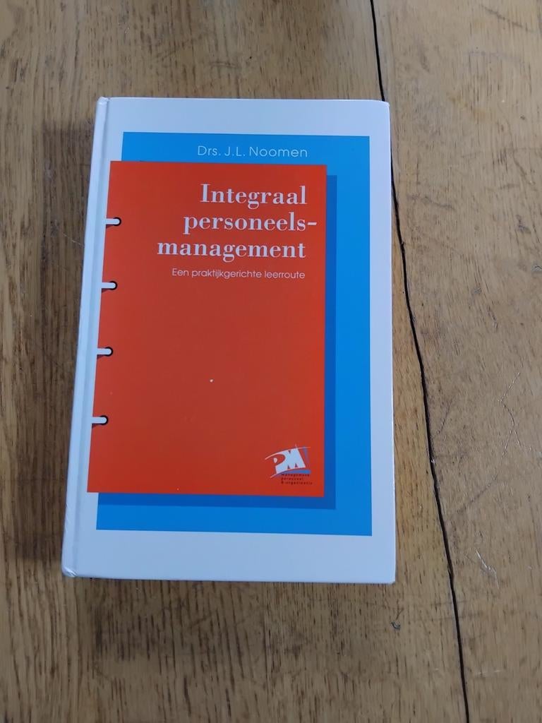Integraal personeelsmanagement - Drs. J.L. Noomen, Ophalen of Verzenden, Gelezen, Personeel en Organisatie, Drs. J.L. Noomen