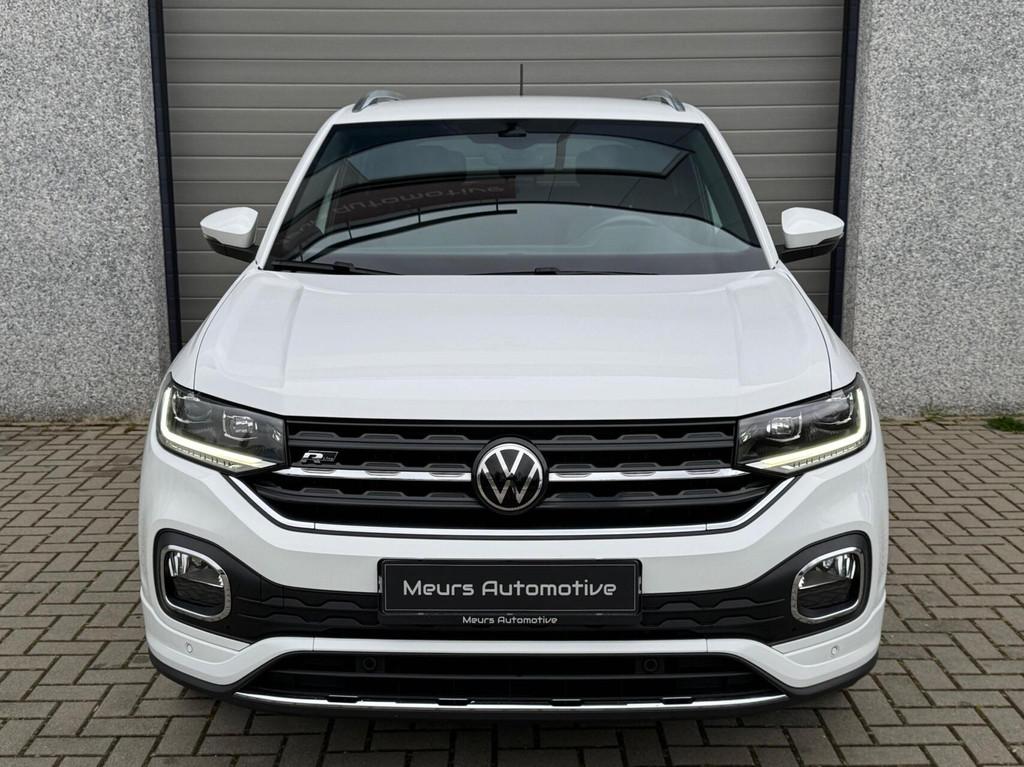 Volkswagen T-Cross 1.5 TSI 2x R-line Virtual/Stoelver/ACC/Ca, Auto's, Volkswagen, T-Cross, Zwart, 4 cilinders, 150 pk