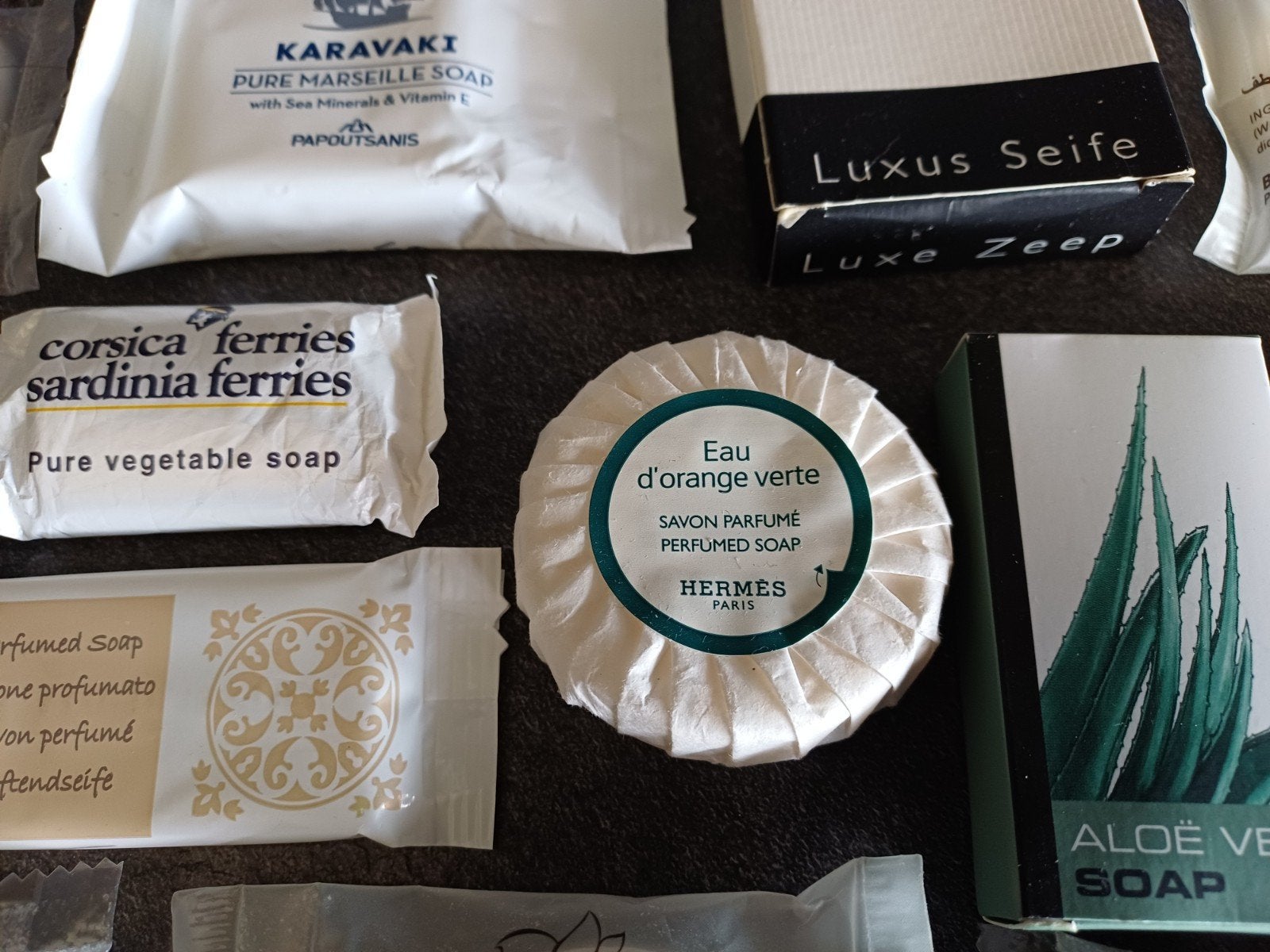 Ruim 50 Hotelzeepjes oa. Hermès voor € 10, Ophalen, Nieuw, Bad & Douche