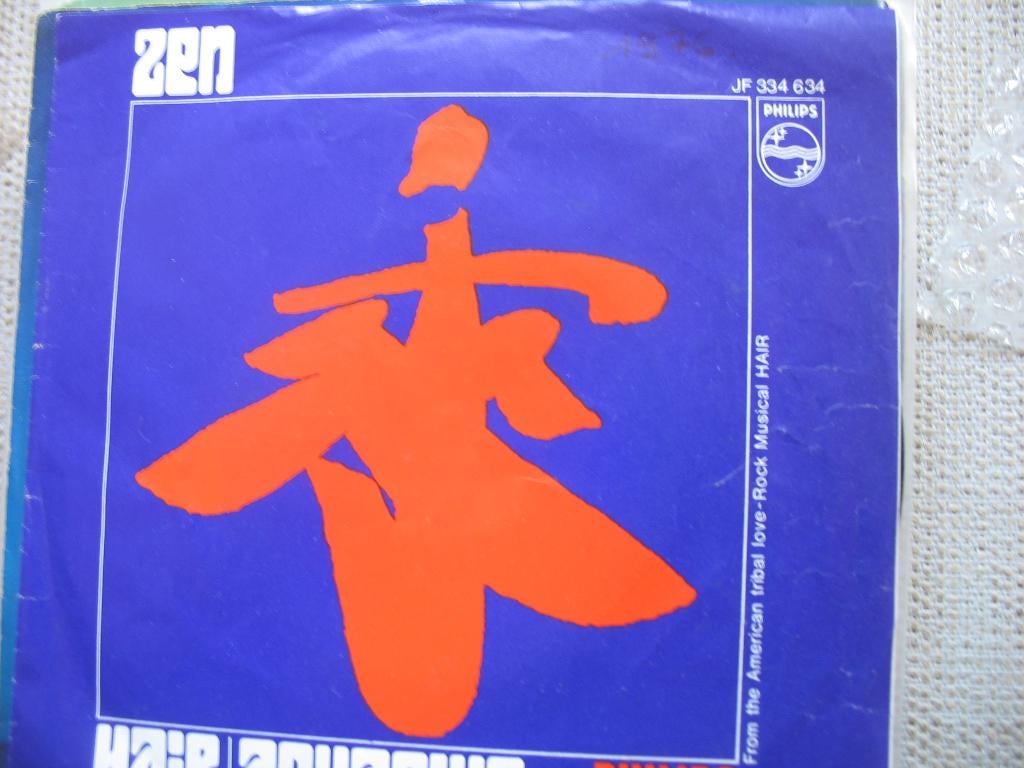 Zen - Hair (nederbeat), Cd's en Dvd's, Vinyl Singles, Gebruikt, 7 inch, Single, Ophalen of Verzenden