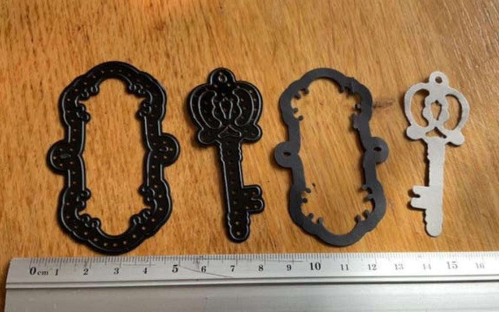 Snijmal sleutel met sleutelgat van Nellie Snellen 1346, Ophalen of Verzenden, Zo goed als nieuw, Pons of Mal