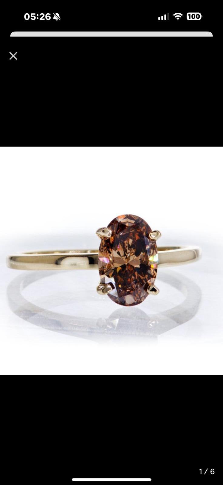 Diamanten ring, Ophalen, Zo goed als nieuw