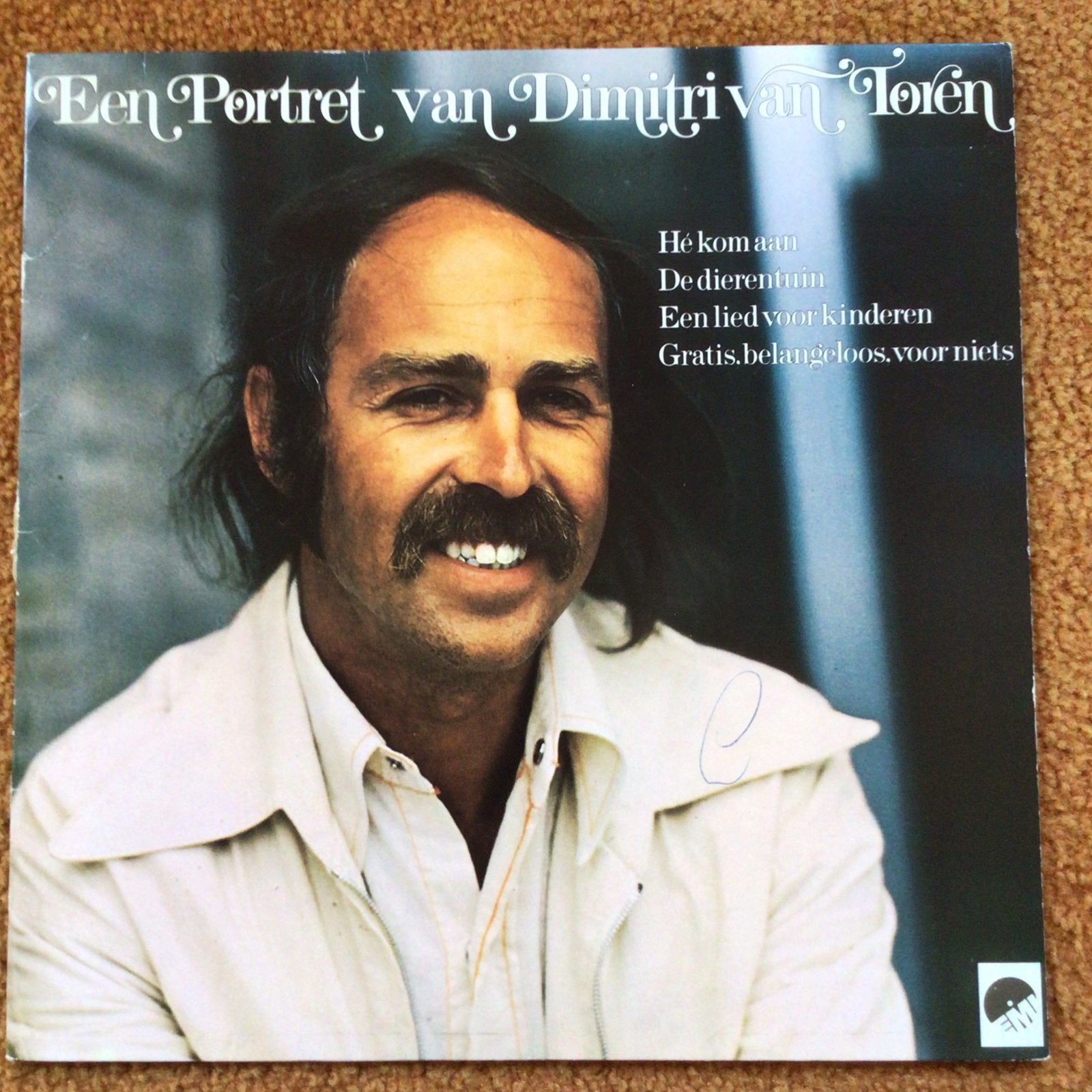 Lp - Dimitri van Toren - Portret, Ophalen of Verzenden, Zo goed als nieuw, 12 inch, Levenslied of Smartlap