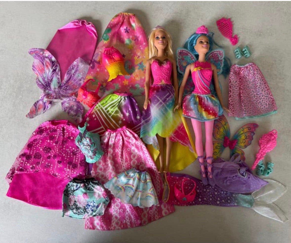 Barbie prinses fee set, Ophalen of Verzenden, Gebruikt, Barbie