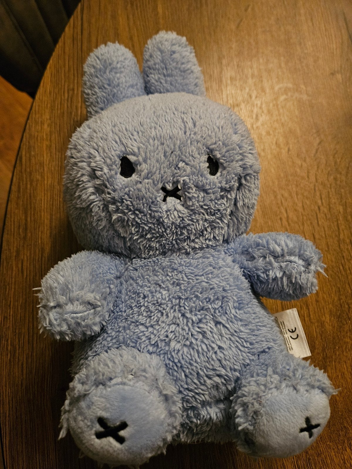 Nijntje knuffel blauw 30 cm, Overige merken, Blauw, Konijn, Nijntje