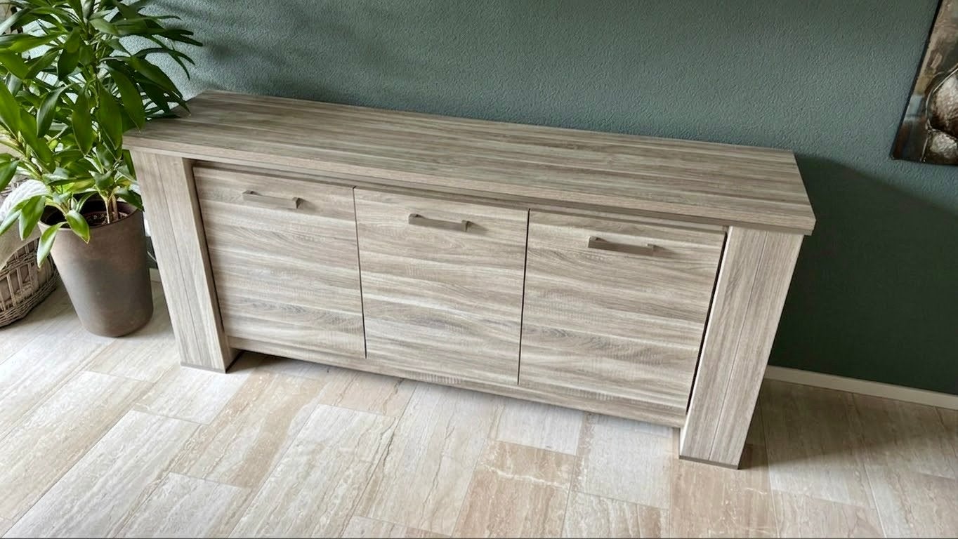 Complete woonkamer set: Vitrinekast, TV meubel, salontafel,, Ophalen