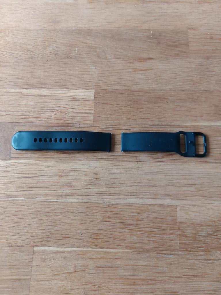 Gebruikt siliconenbandje voor smartwatch/fitness tracker, Gebruikt, Bandje, Onbekend, Universeel (controleer aansluiting)
