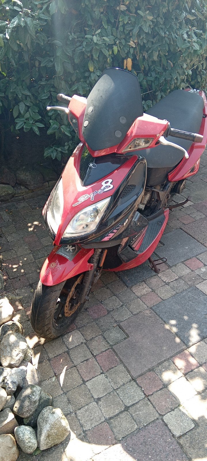 kymco super 8 voor onderdelen geen kenteken., Ophalen, Gebruikt, Benzine, 50 cc