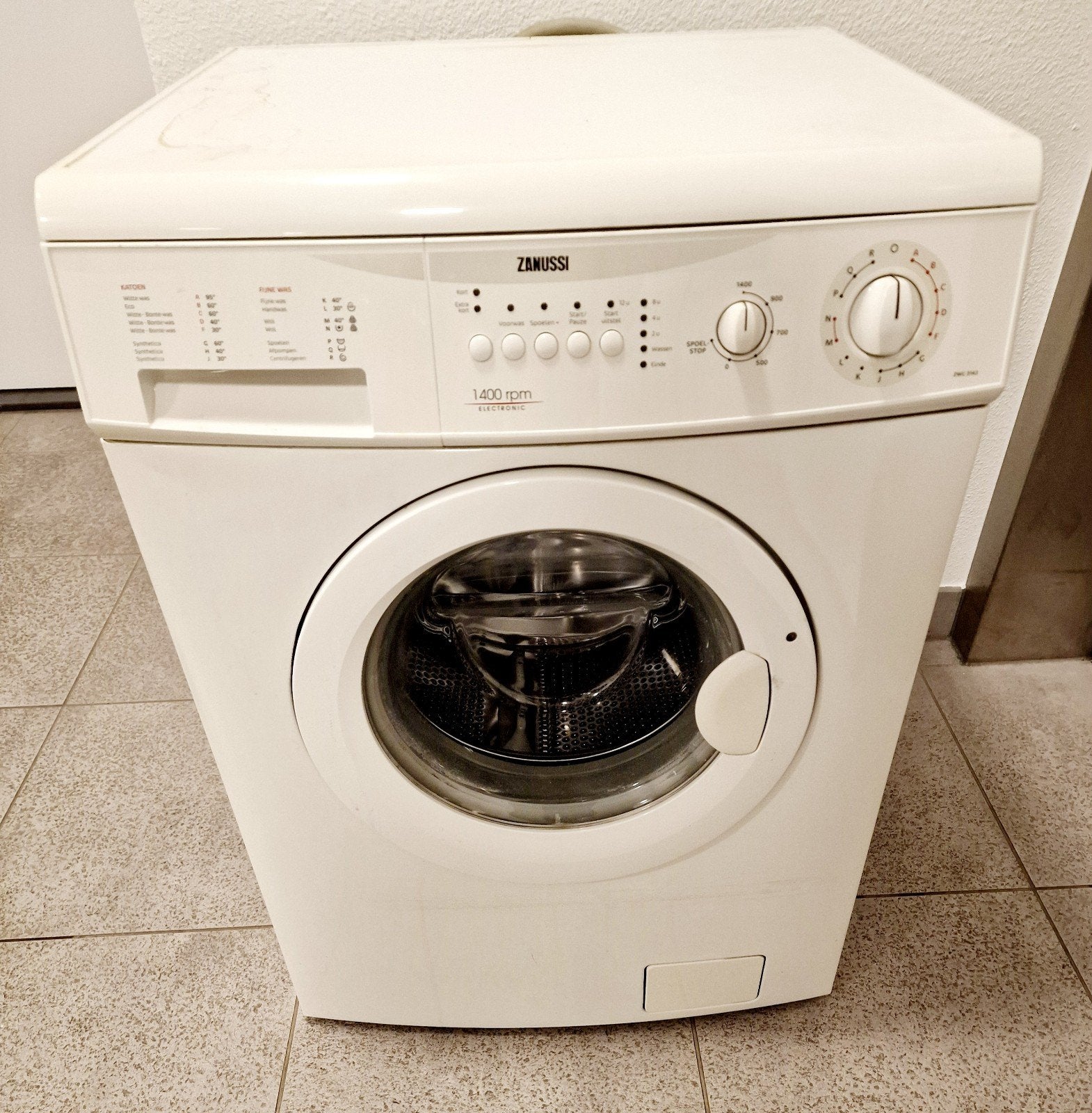 Zanussi ZWG3143 Wasmachine - 1400 rpm - Bezorgen Mogelijk, Ophalen of Verzenden
