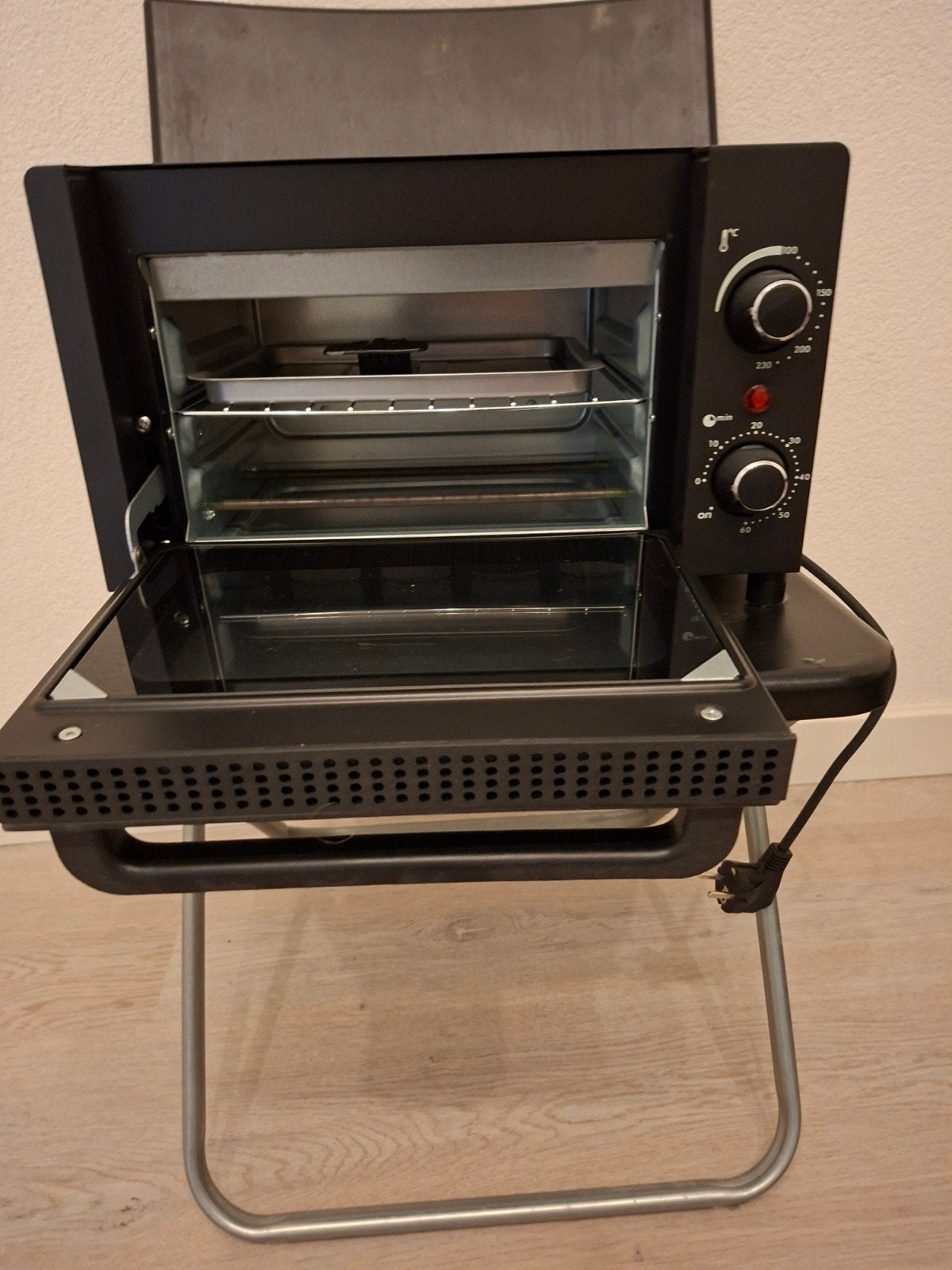 camping oven zo goed als nieuw, Ophalen, Zo goed als nieuw, Vrijstaand, Minder dan 45 cm